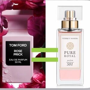 Federico Mahora pure  Royal perfume for women #501 / TOM FORD ROSE PRICK